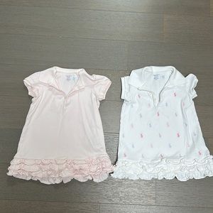 Ralph Lauren Baby Girl S/Sleeve collar dress. 24 months.